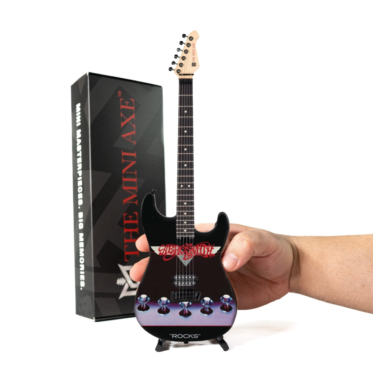 Aerosmith "Rocks" Mini Guitar