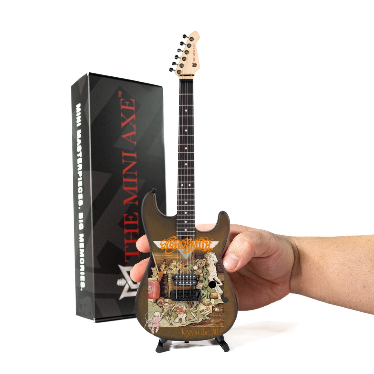 Aerosmith "Toys in the Attic" Mini Guitar