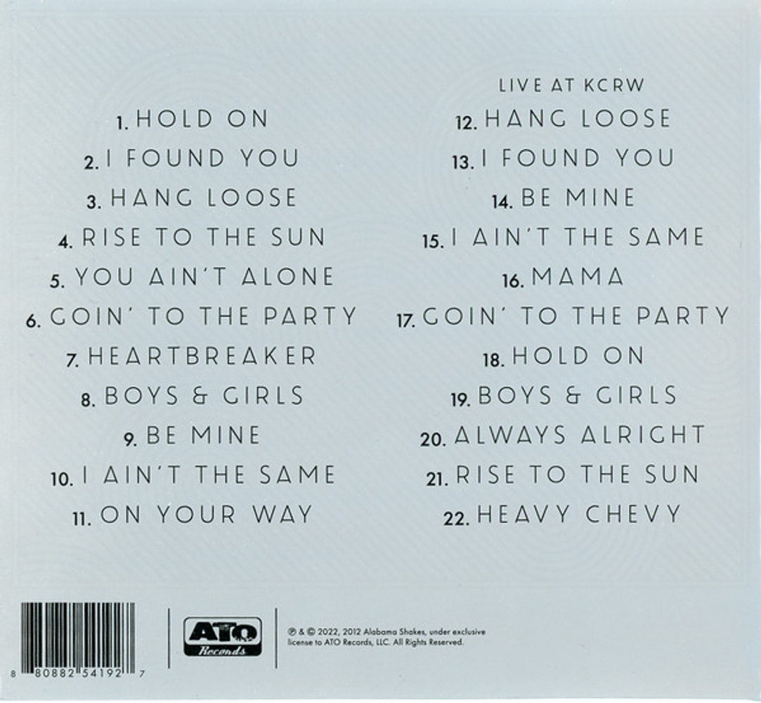 Alabama Shakes – Boys & Girls: 10 Year Deluxe Edition (CD) - Detail
