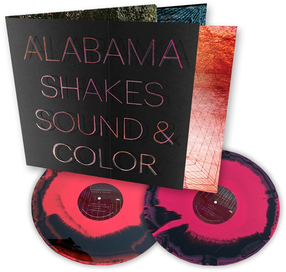 Alabama Shakes – Sound & Color: Deluxe Edition (Red/Black/Pink Mixed Color-in-Color LP Vinyl)