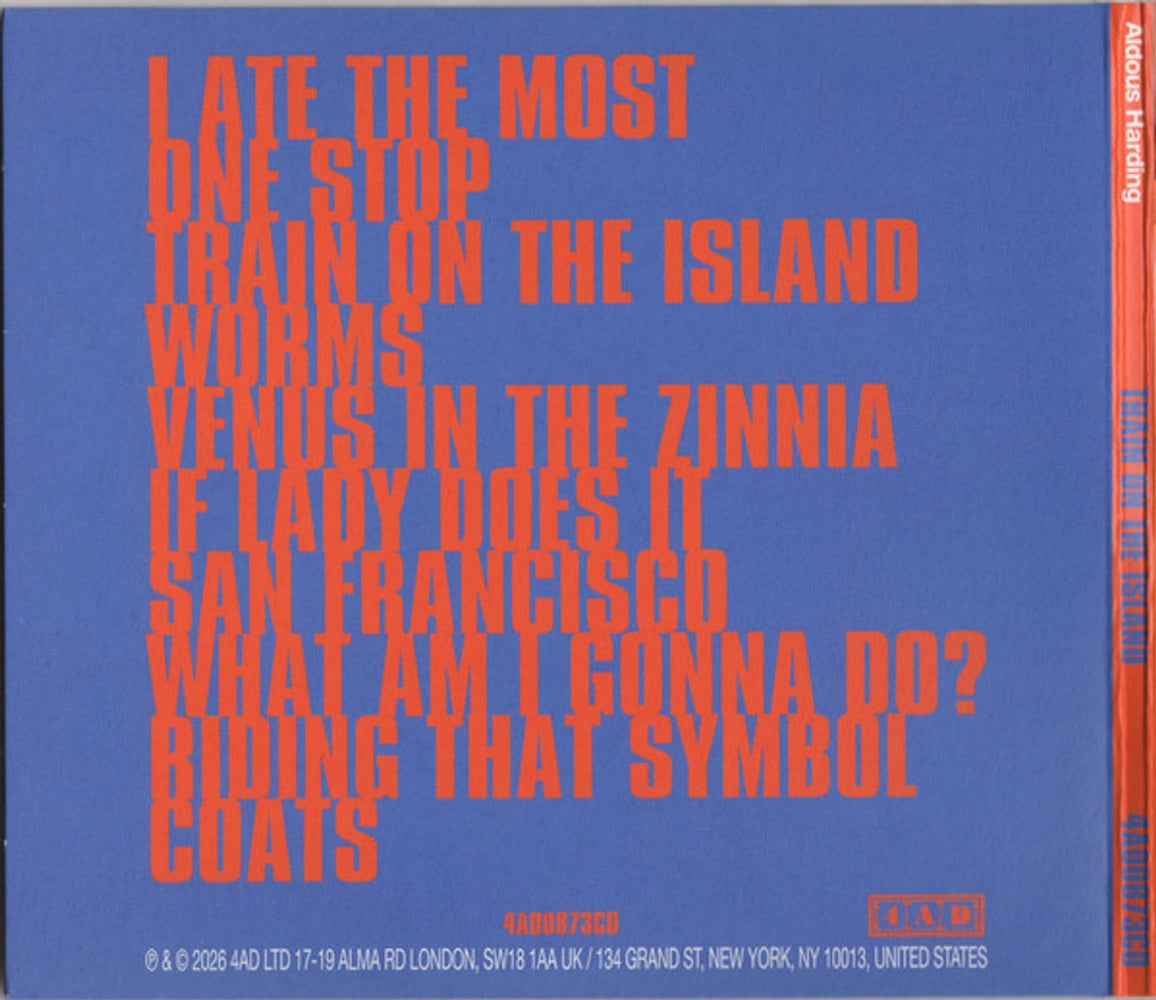 Aldous Harding – Train On The Island (CD)