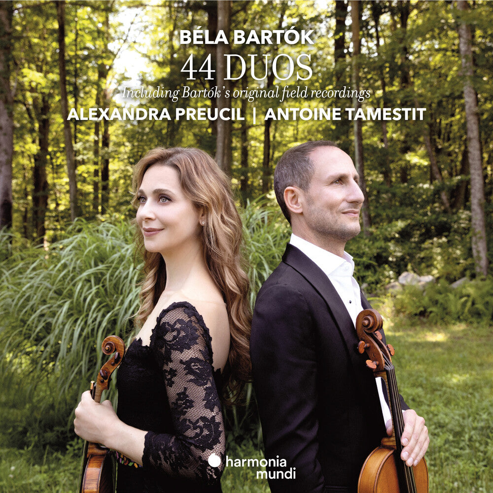 Alexandra Preucil / Tamestit,Antoine – Bartok: 44 Duos & Original Field Recordings (CD)