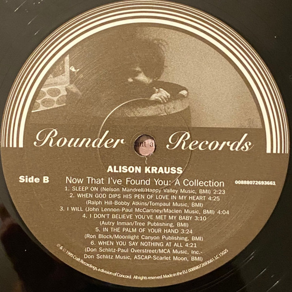 Alison Krauss – Now That I Found You: A Collection (LP Vinyl) - Close-Up