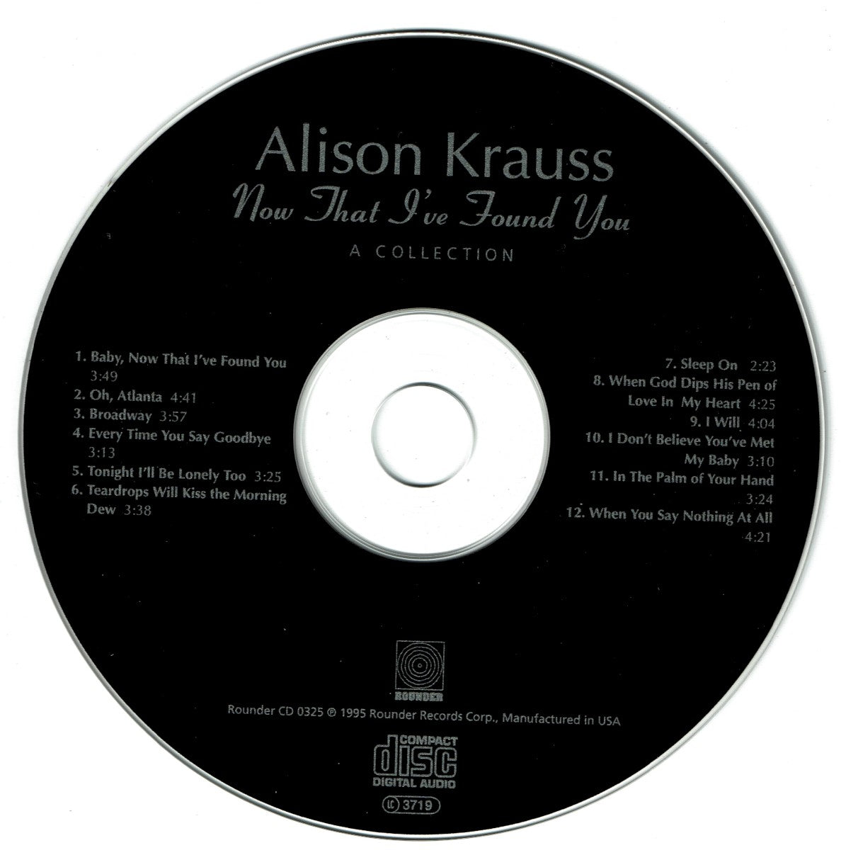 Alison Krauss – Now That I've Found You: A Collection (CD) - Alternate View