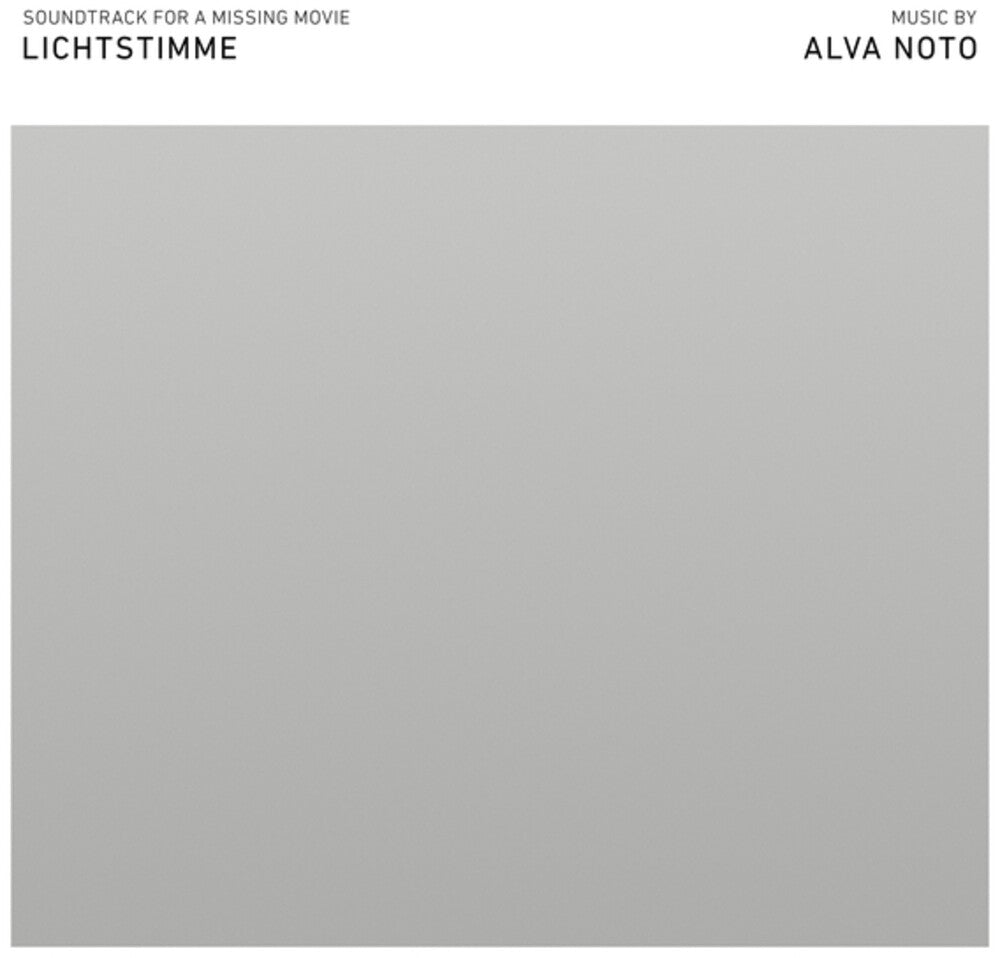 Alva Noto – Lichtstimme (CD)