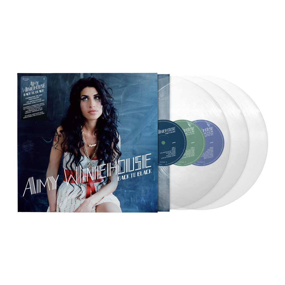 Amy Winehouse – Back To Black: 20th Anniversary (Ultra Clear 3-LP Vinyl)