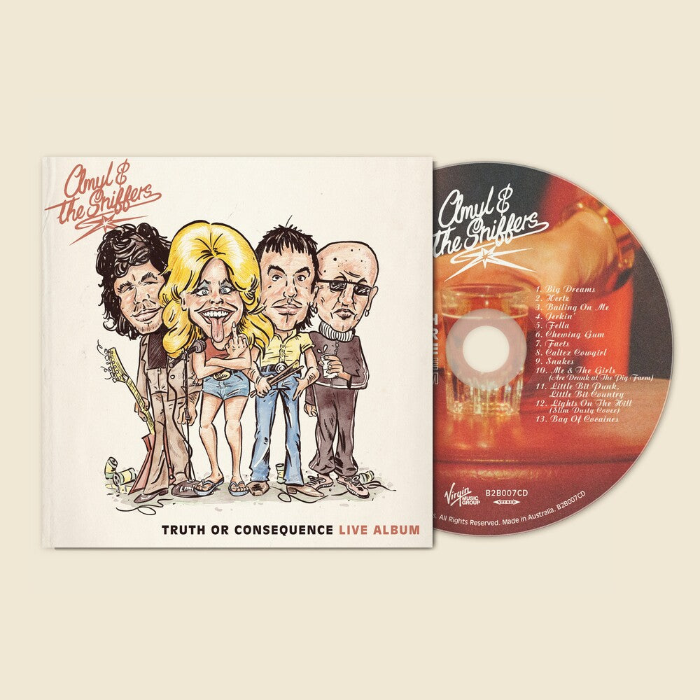 Amyl & The Sniffers – Truth Or Consequence (4-Panel Digipak CD)