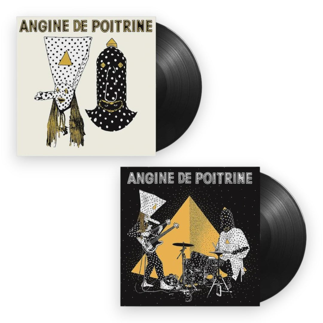 Angine De Poitrine – Vol. I & Vol. II (2-LP Black Vinyl Bundle) - Front