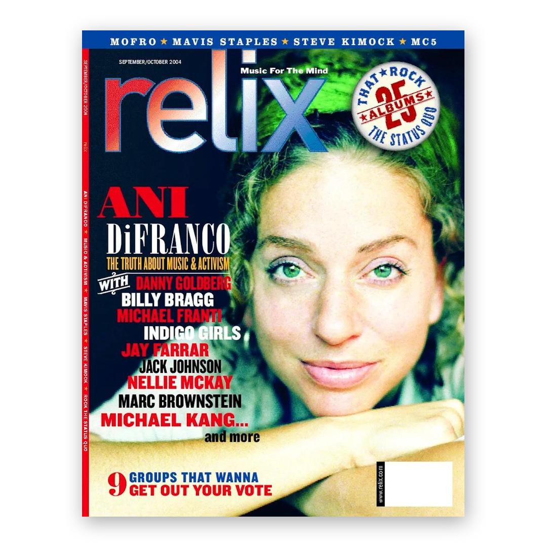 Ani DeFranco - September/October 2004 Relix Issue