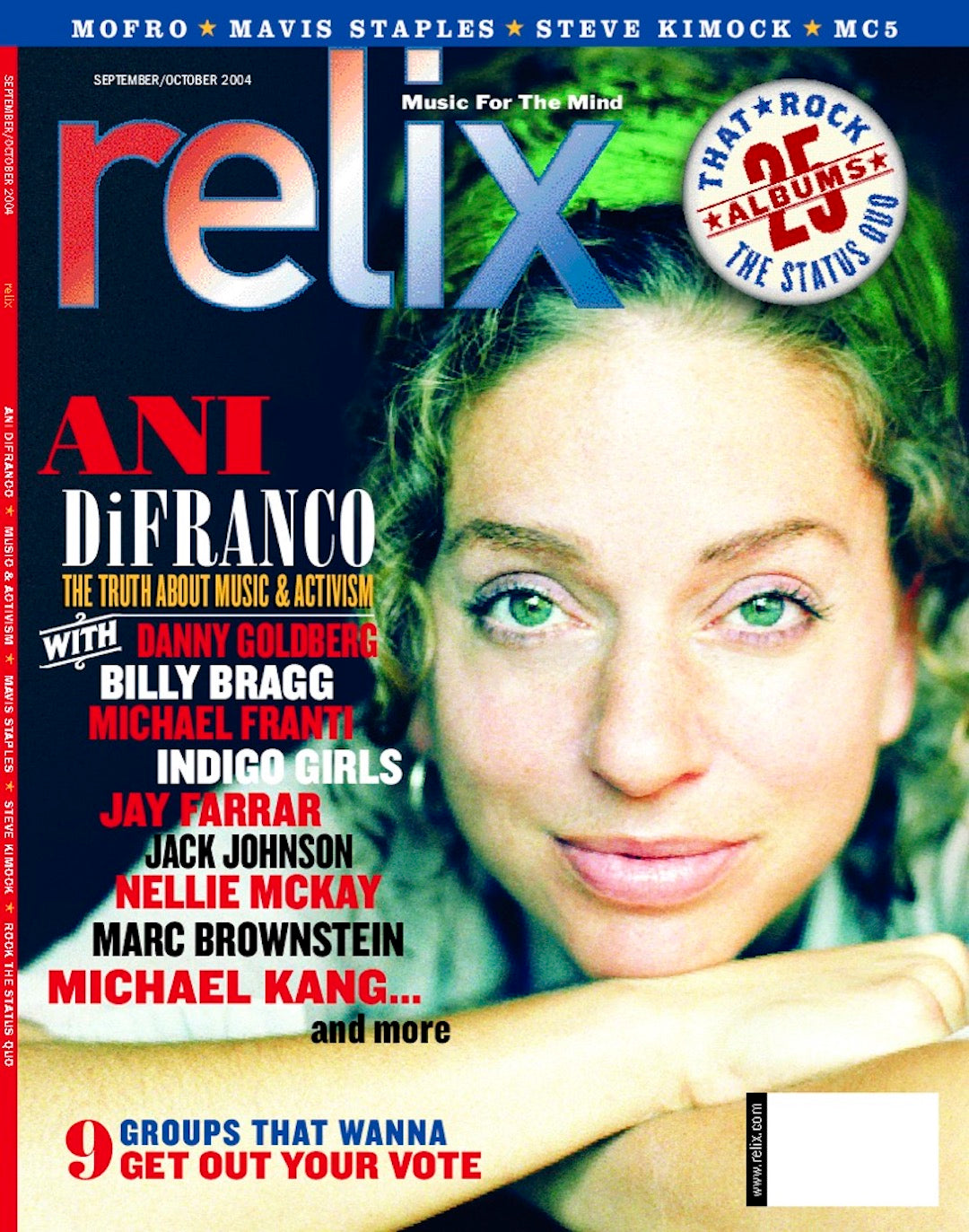 Ani DeFranco - September/October 2004 Relix Issue