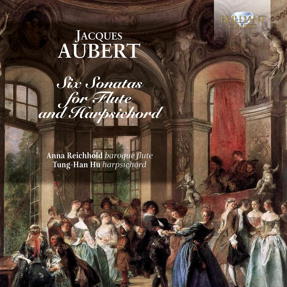 Anna Rechhold – Aubert: Six Sons For Traverso & Harpsichord (CD)