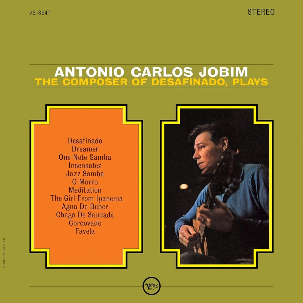 Antonio Jobim Carlos – Composer Of Desafinado, Plays (Verve Vault Series LP Vinyl)
