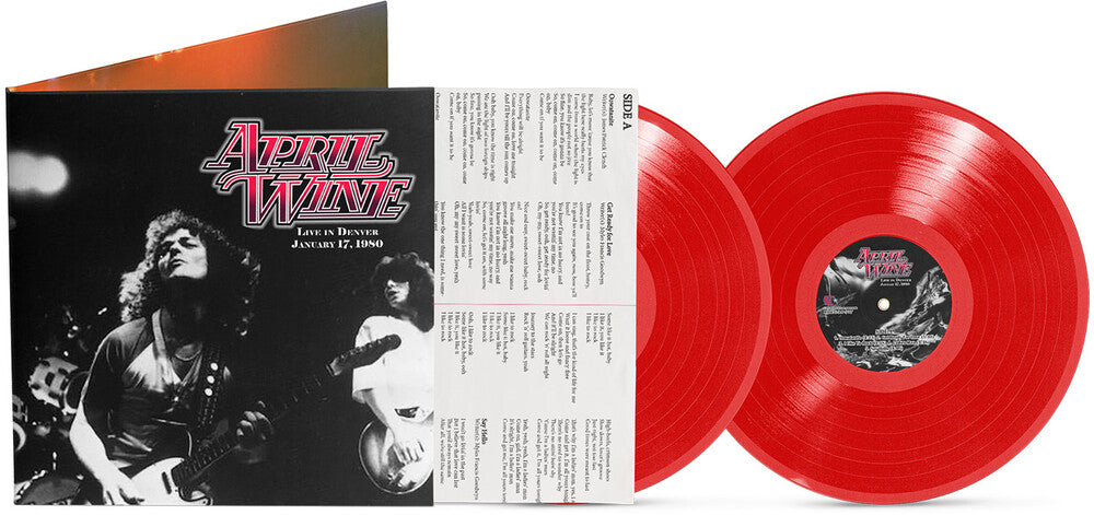 April Wine – Live in Denver 1980 (red Vinyl/)