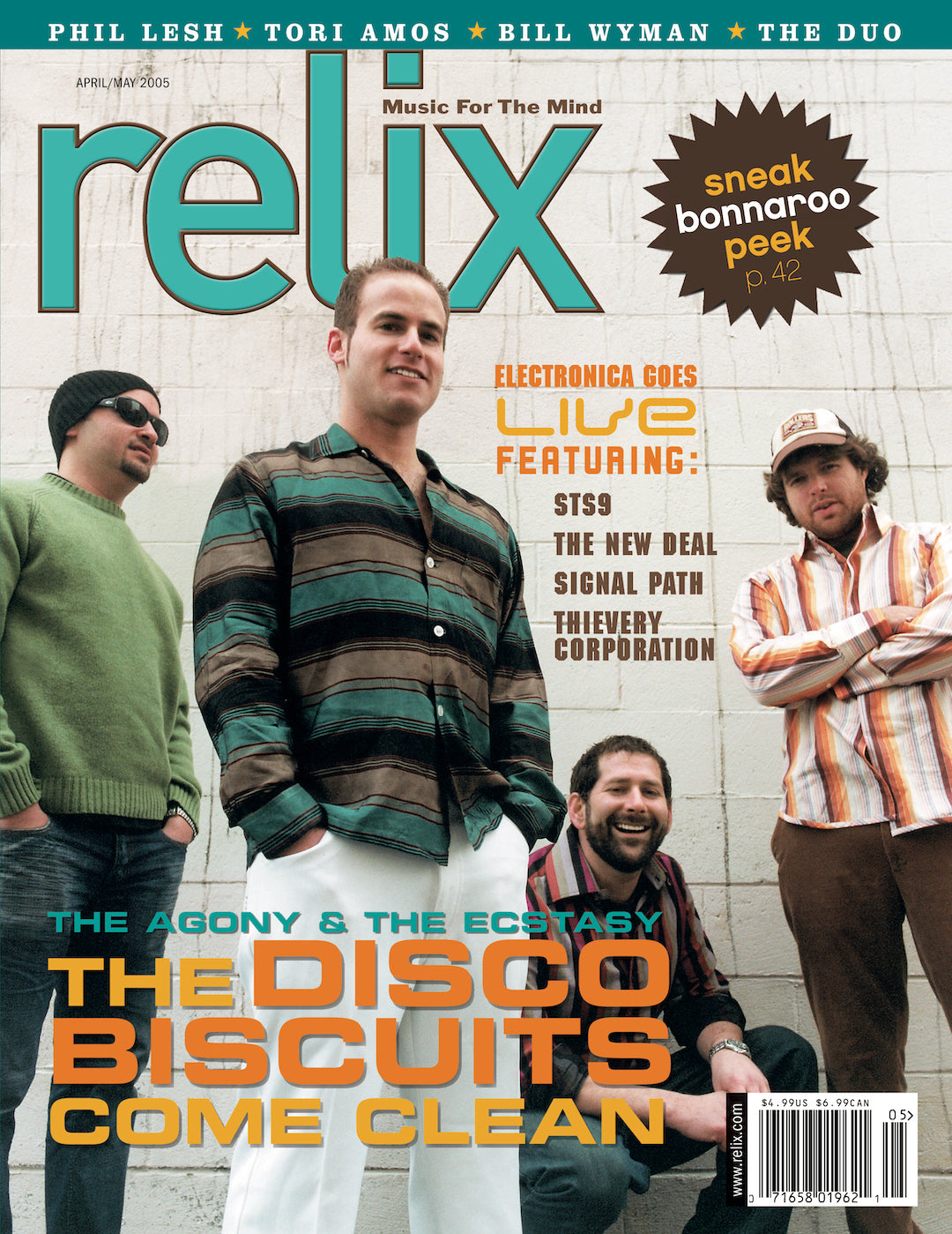 The Disco Biscuits - April/May 2005 Relix Issue