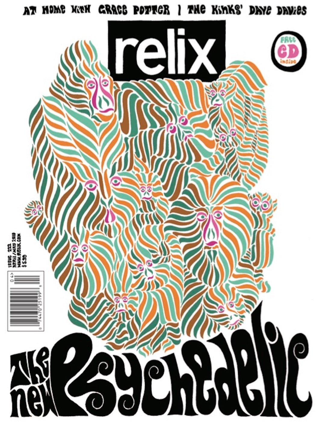 Psychedelic - April/May 2010 Relix Issue