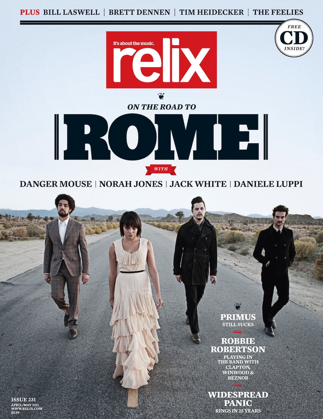 Rome - April/May 2011 Relix Issue