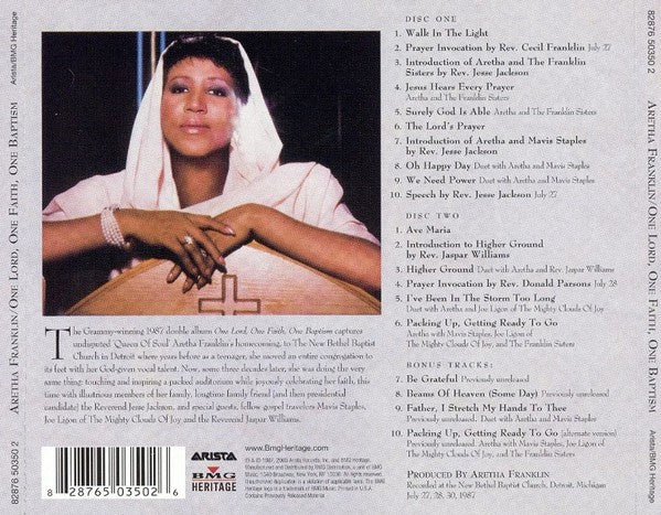 Aretha Franklin – One Lord One Faith One Baptism (CD)