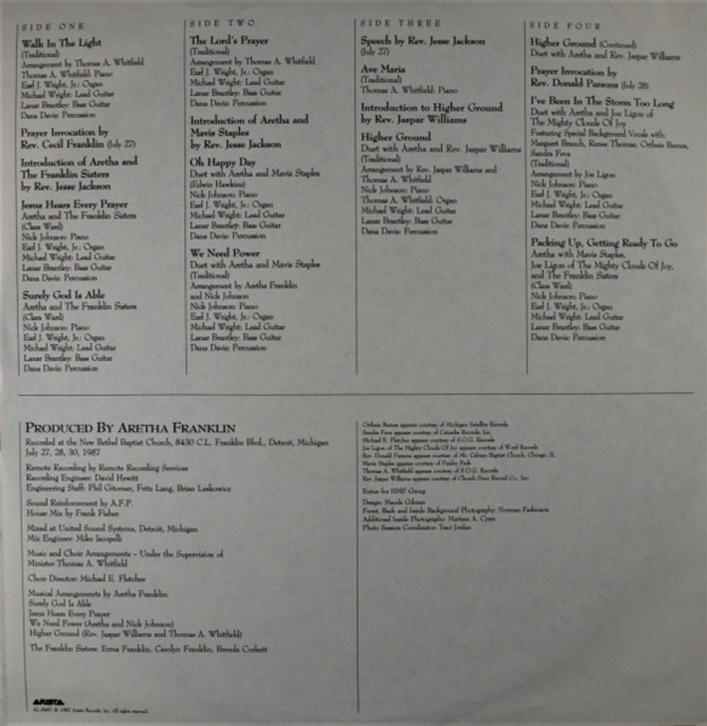 Aretha Franklin – One Lord One Faith One Baptism (CD)