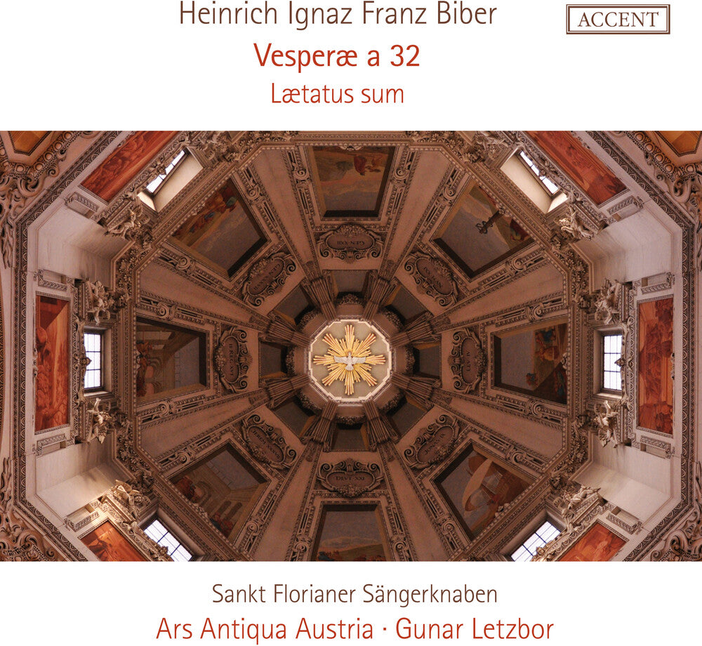 Ars Antiqua Austria / Gunar Letzbor – Heinrich Ignaz Franz Biber: Vesperae A 32 (CD)