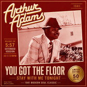 Arthur Adams – You Got The Floor / Stay With Me (Signed LP Vinyl)