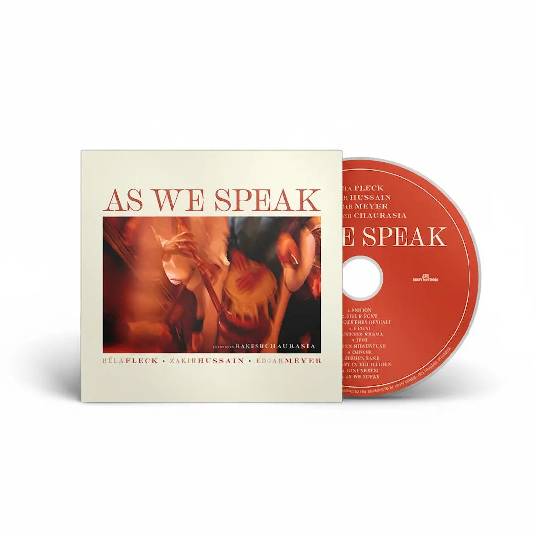 Béla Fleck, Zakir Hussain, Edgar Meyer, feat. Rakesh Chaurasia - As We Speak (CD) ShopTime Music & Media