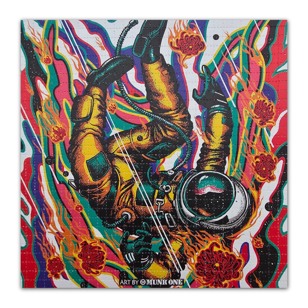 "Astronaut" Blotter Print by Munk One