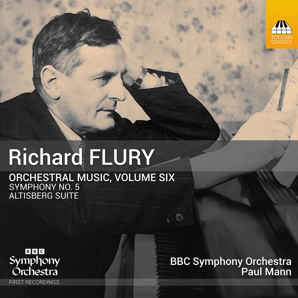 BBC Symphony Orchestra – Richard Flury: Orchestral Music Vol. 6 (CD)