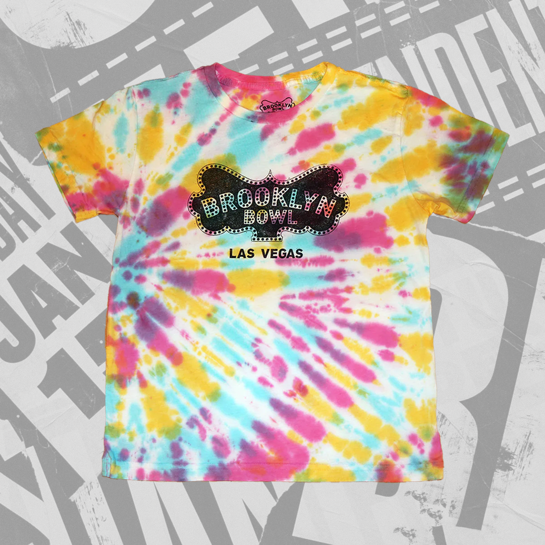 Brooklyn Bowl Las Vegas Kid's Tie-Dye Logo T-Shirt