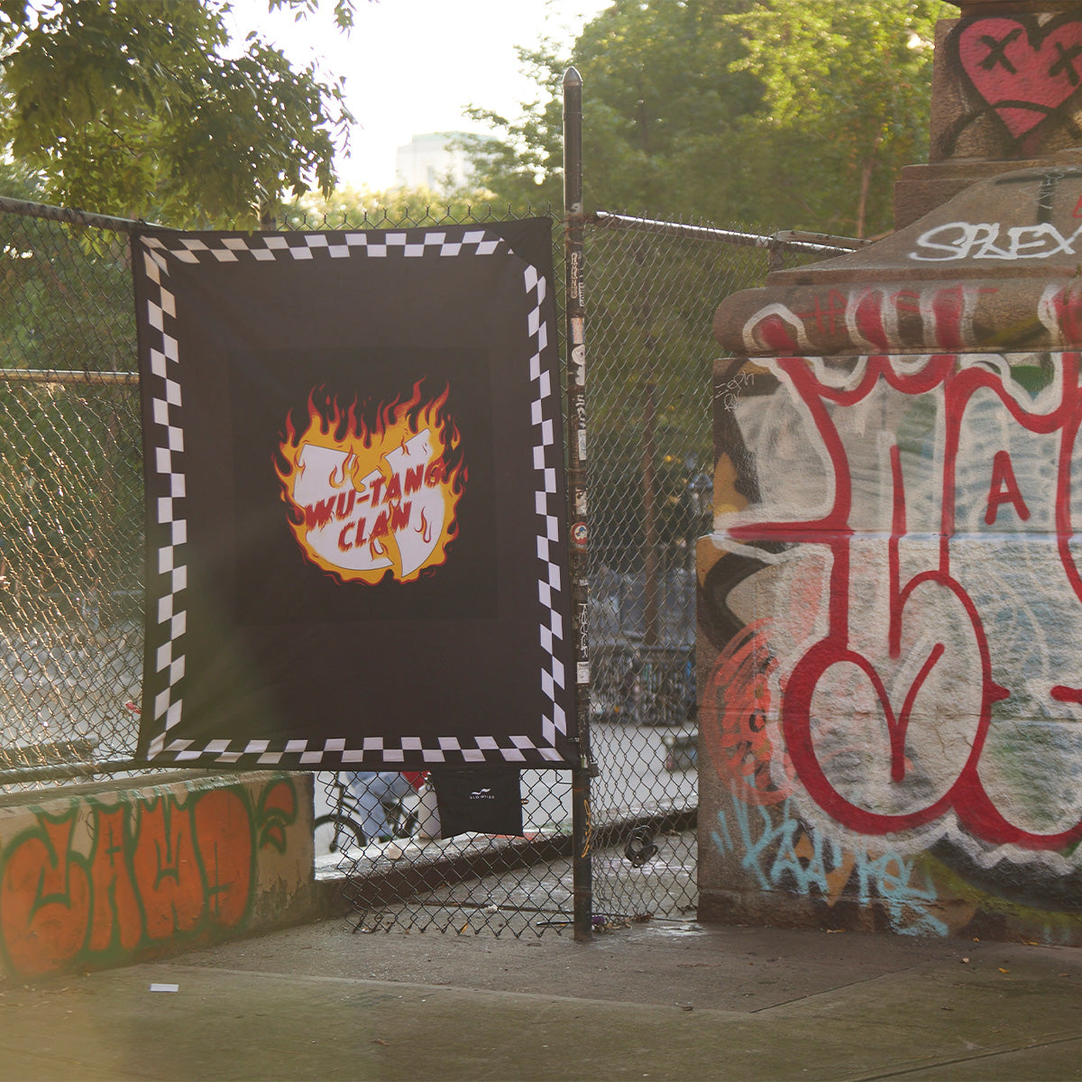 Blocks On Fire Quick-Dry Picnic Blanket | Wu-Tang Clan x Slowtide