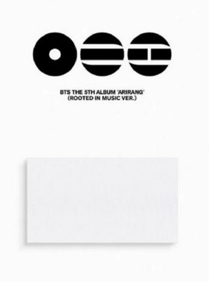 BTS – BTS The 5th Album 'ARIRANG' (Rooted In Music Ver. CD)