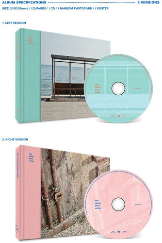 BTS – You Never Walk Alone (Random cover, incl. 120-page photobook and one random photocard CD)