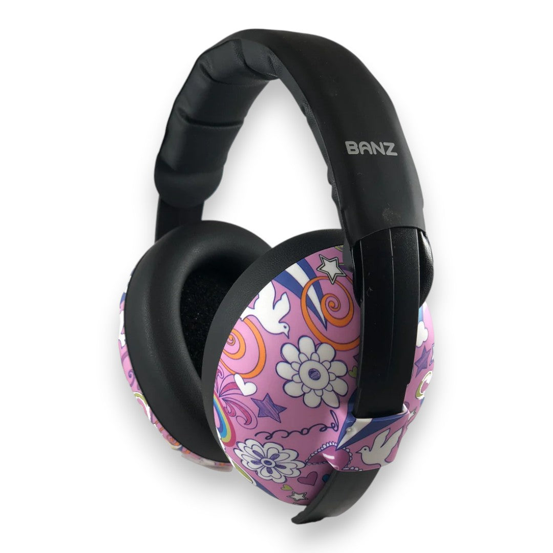 Baby Banz Hearing Protection Earmuffs (Ages 0–2) - Back