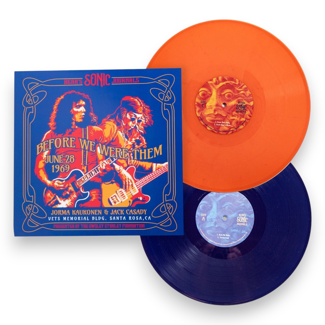 Bear's Sonic Journals: Before We Were Them – Jorma Kaukonen & Jack Casady, Veterans Memorial Building, 6/28/1969 (Limited Edition 2-LP Vinyl)
