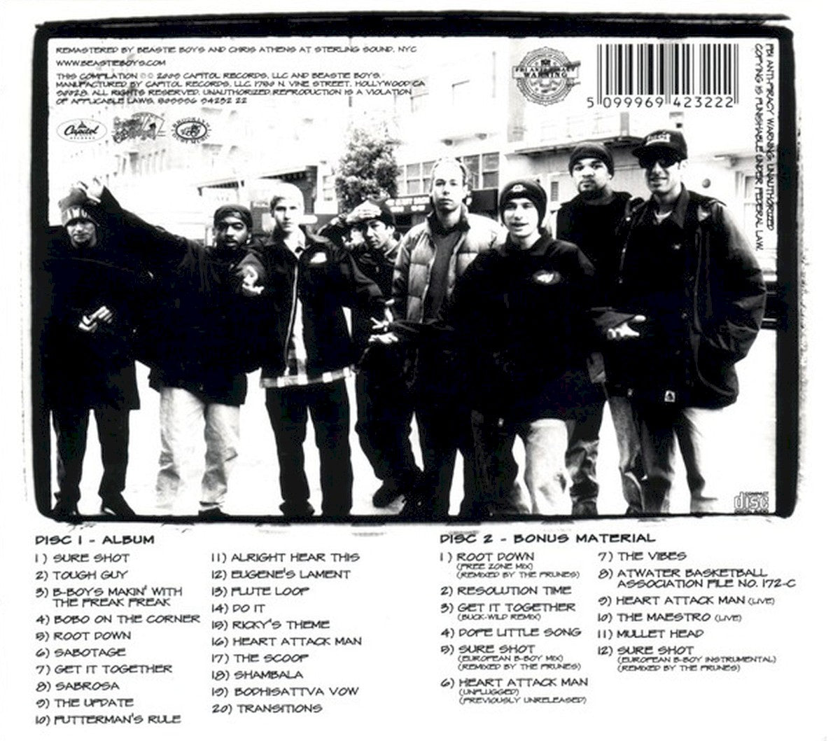Beastie Boys – Beastie Boys : Ill Communication (2-CD)