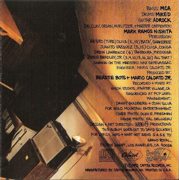 Beastie Boys – Check Your Head (CD)
