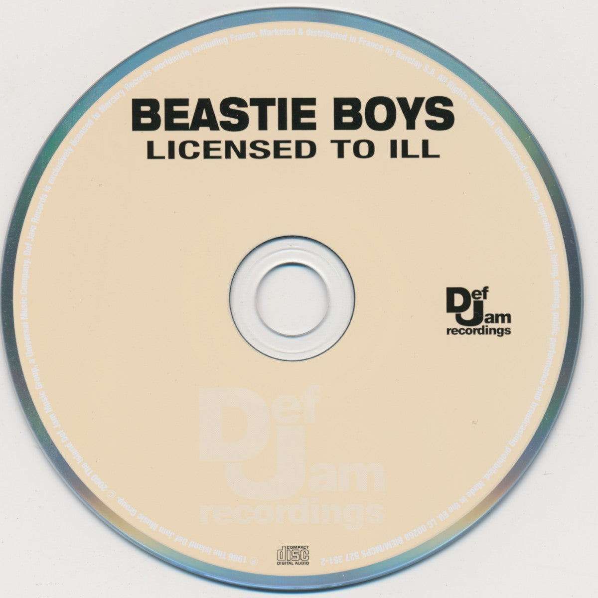 Beastie Boys – Licensed to Ill (CD)