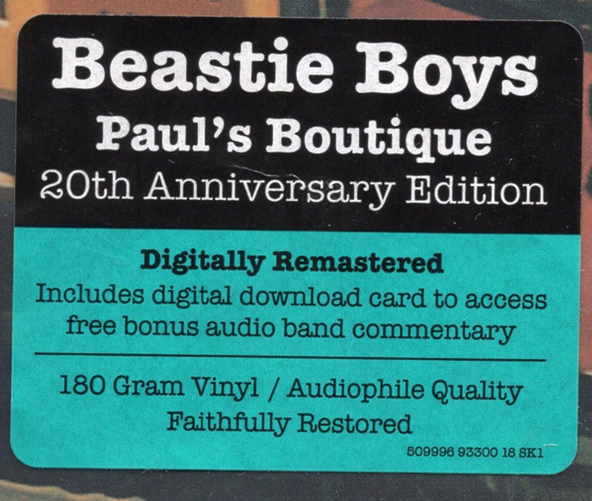 Beastie Boys – Paul's Boutique: 20th Anniversary Edition (LP Vinyl)