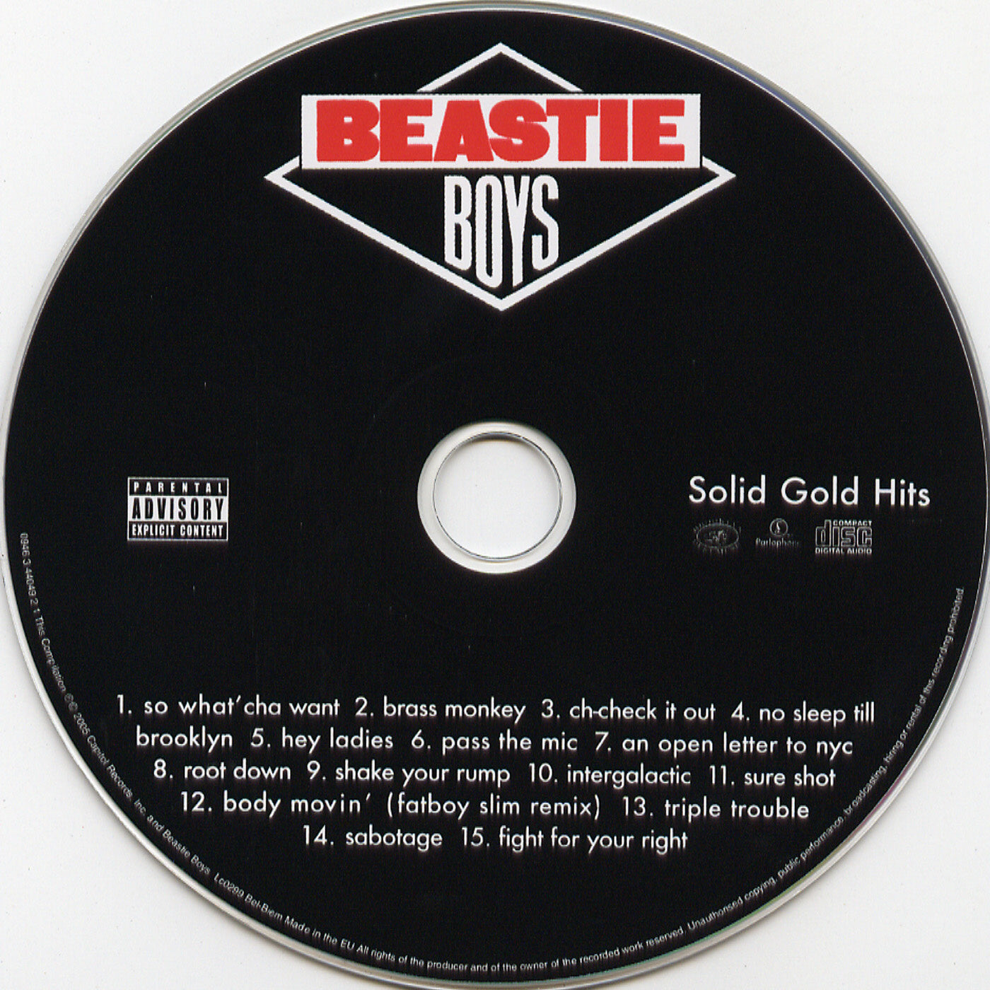 Beastie Boys – Solid Gold Hits (CD)