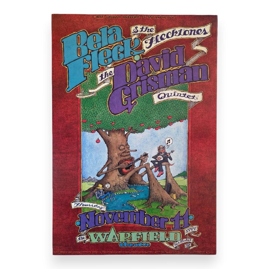 Bela Fleck & The Flecktones, David Grisman Quintet – The Warfield, San Francisco (Nov 11, 1999) by Dave Huckins