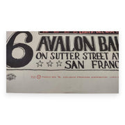 Big Brother & The Holding Company, The Charlatans, The Daily Flash – The Avalon Ballroom, San Francisco (May 6–7, 1968) by Wes Wilson
