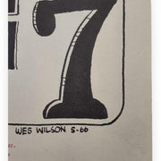 Big Brother & The Holding Company, The Charlatans, The Daily Flash – The Avalon Ballroom, San Francisco (May 6–7, 1968) by Wes Wilson