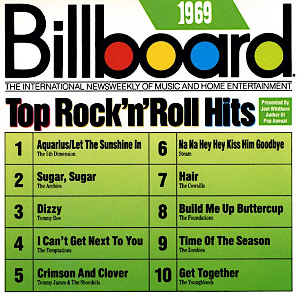 Billboard Top Rock 'n' Roll Hits - 1969 (CD)