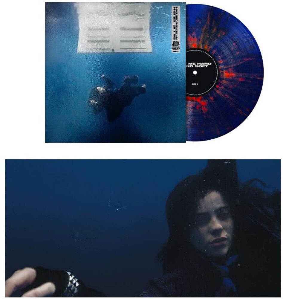 Billie Eilish – HIT ME HARD AND SOFT (Anniversary Edition, Blue & Orange Splatter LP Vinyl)