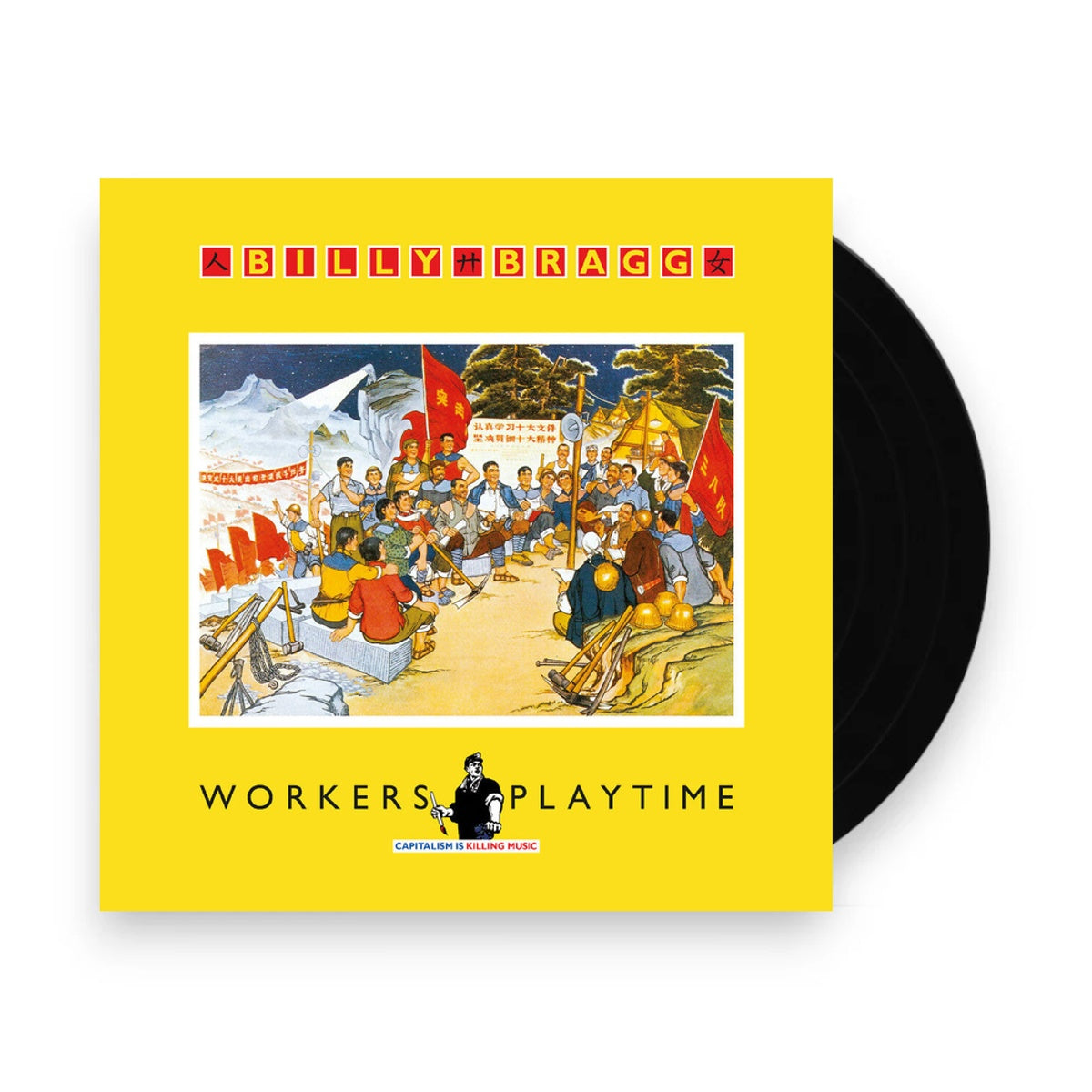 Billy Bragg – Workers Playtime (Solid Red LP Vinyl)