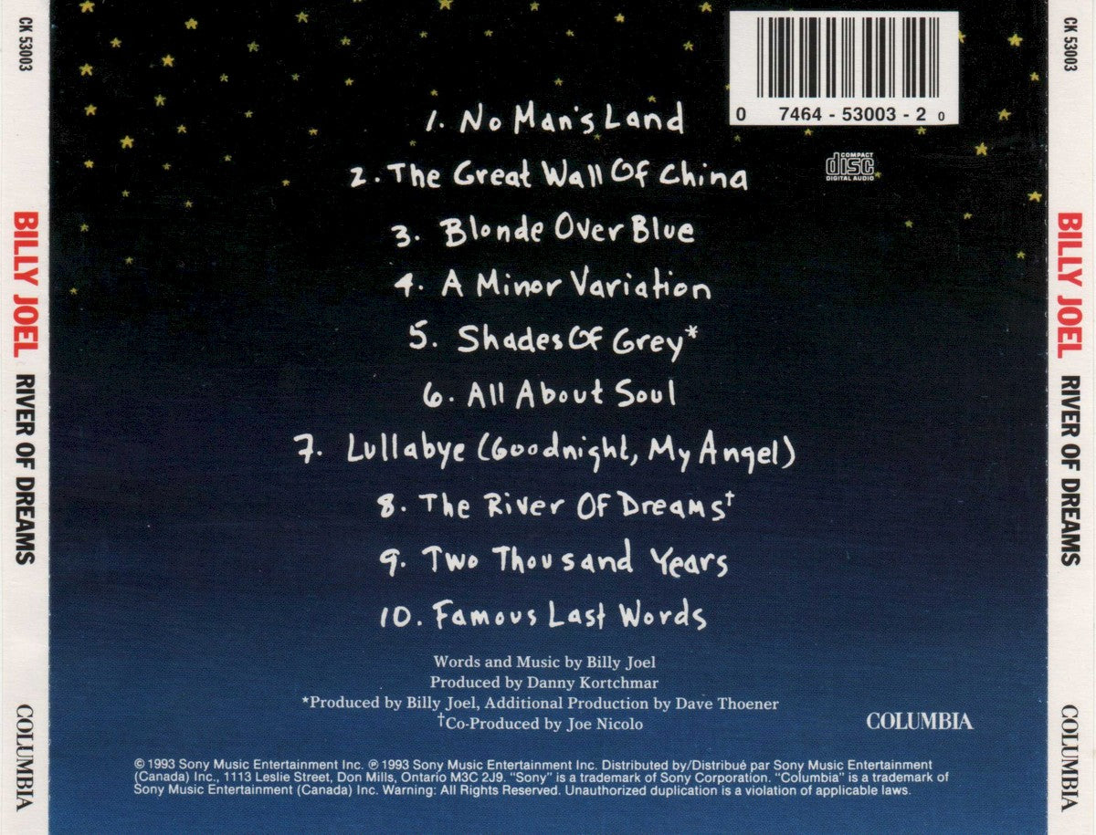 Billy Joel – River Of Dreams (LP Vinyl)