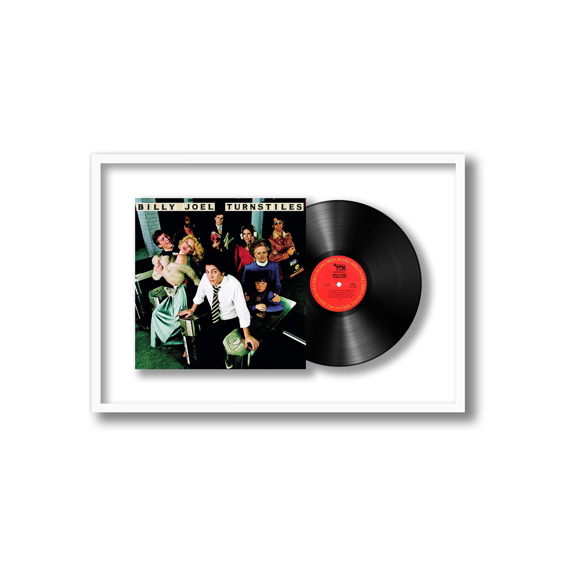 Billy Joel - Turnstiles (Framed Vinyl)