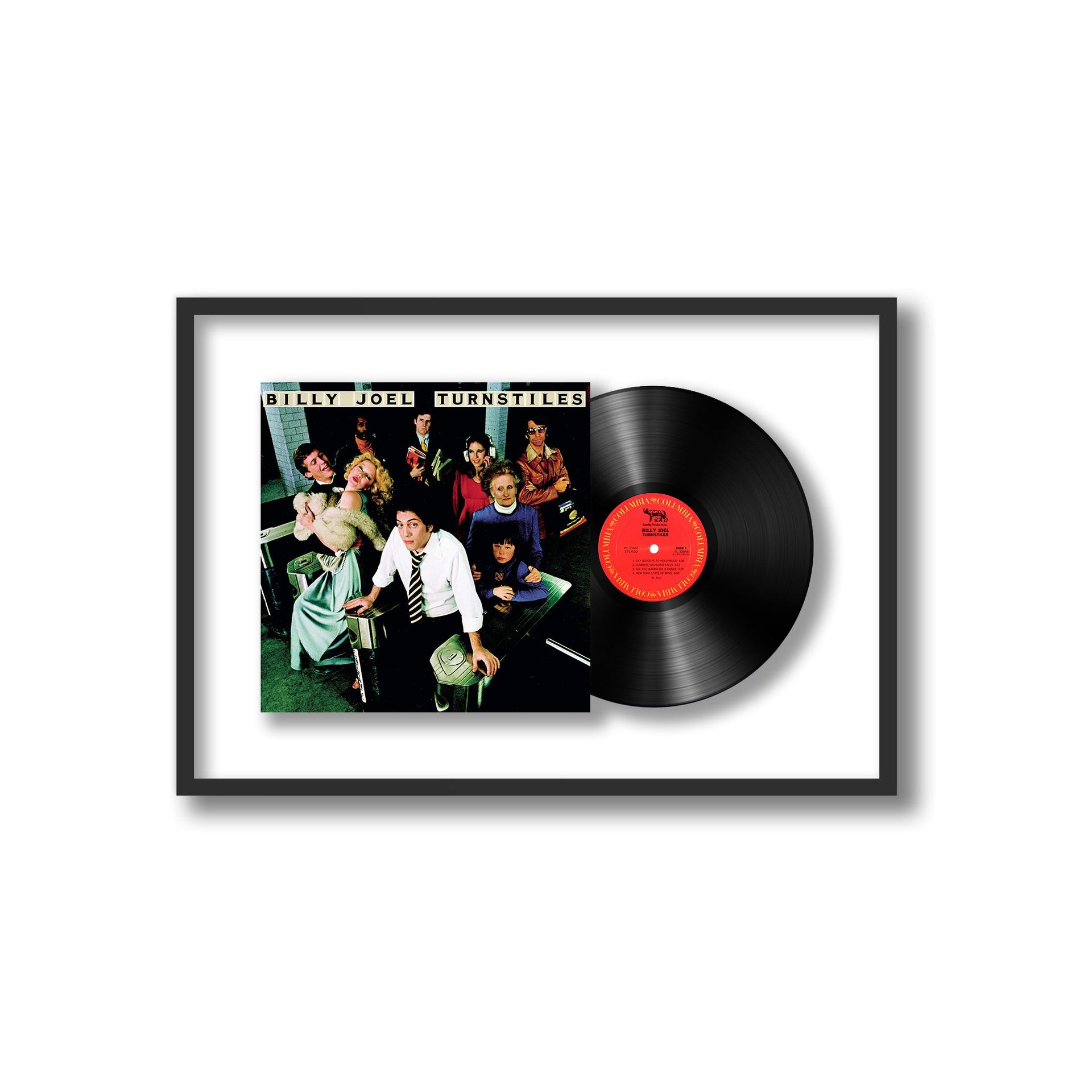 Billy Joel - Turnstiles (Framed Vinyl)