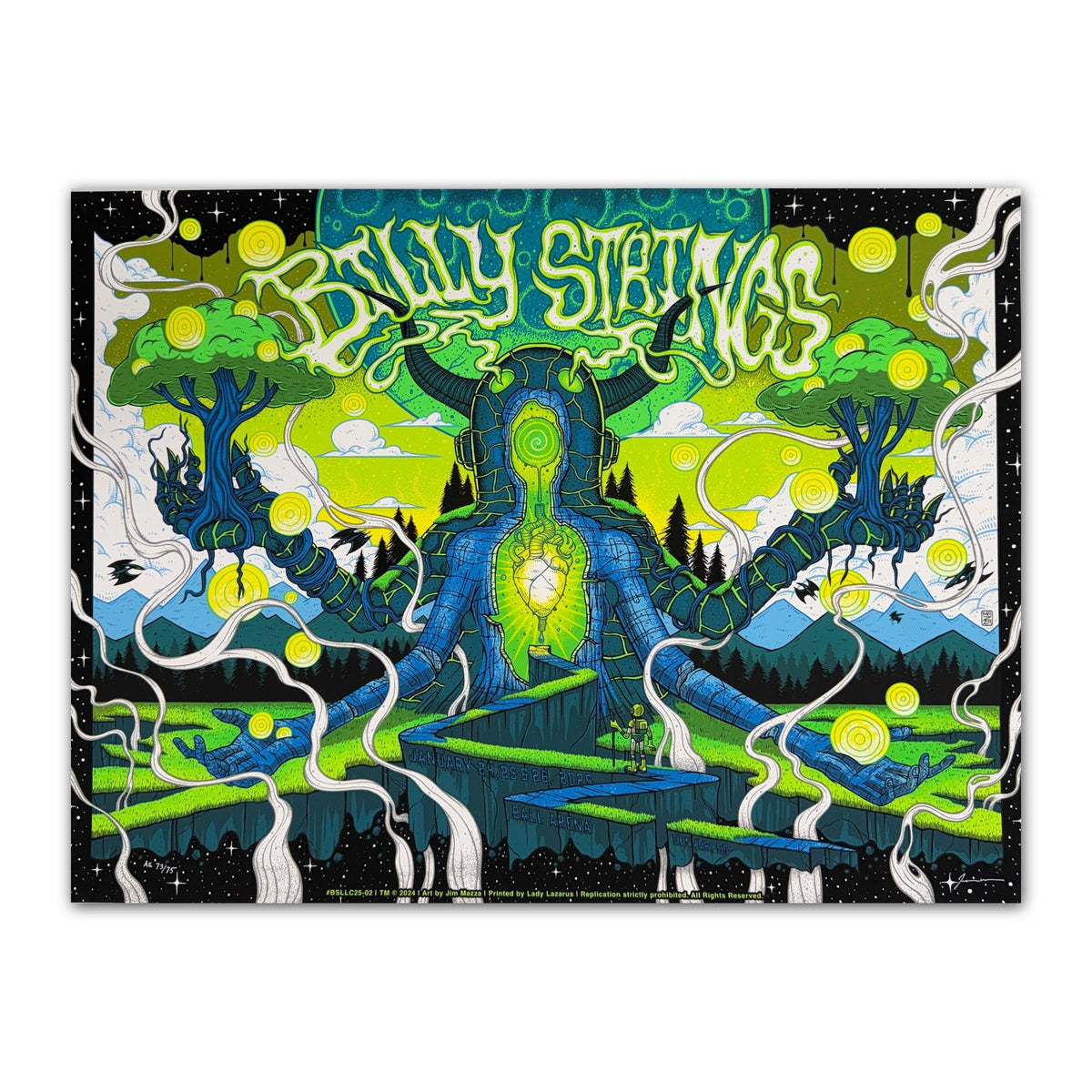 Billy Strings - Denver, CO 2025 Poster by Mazza