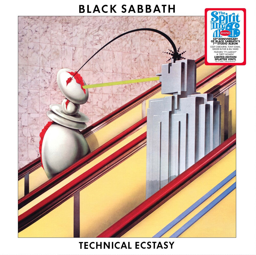 Black Sabbath – Technical Ectasy (spirit of '76, clear W/ Green/black Splatter, brick & Mortar Exclusive LP Vinyl)