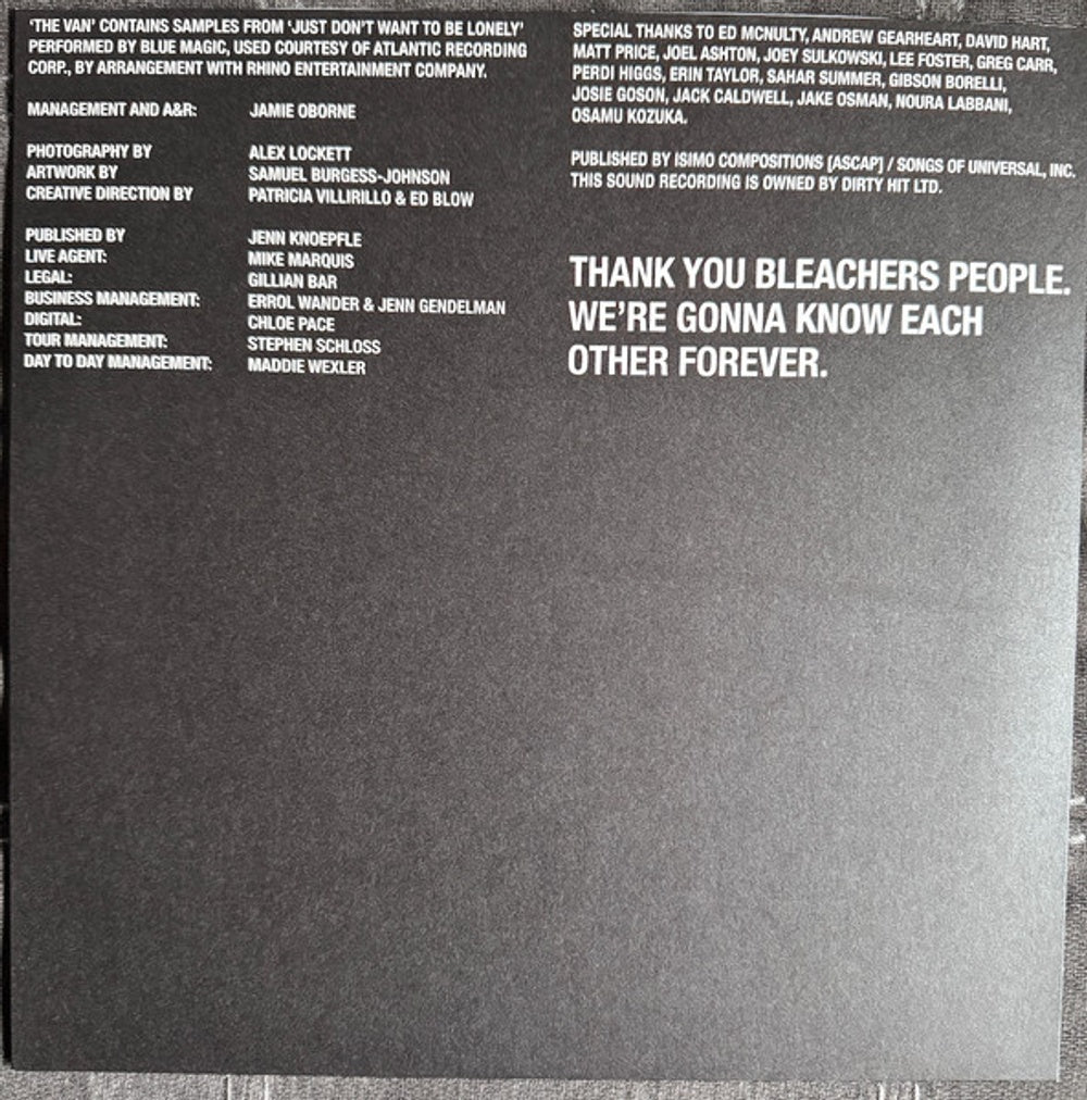 Bleachers – everyone for ten minutes (LP Vinyl)